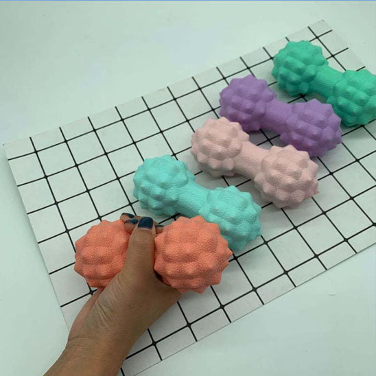 boule de massage cinq couleurs differente