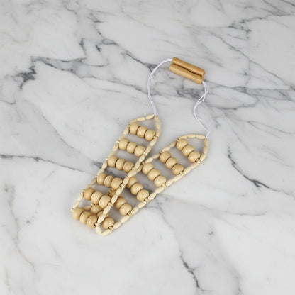 gua sha su plancher de marbre