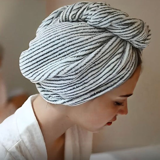 Serviette cheveux 